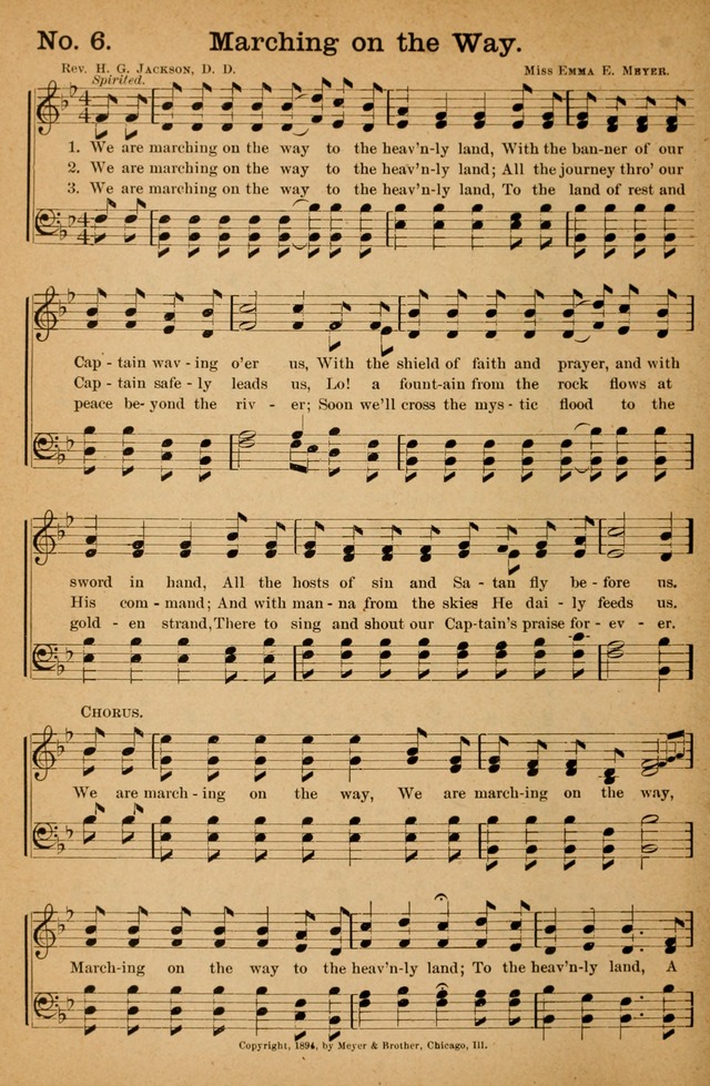Honey Out of the Rock: a compilation of sacred songs and hymns for use in gospel meetings and other religious services page 13
