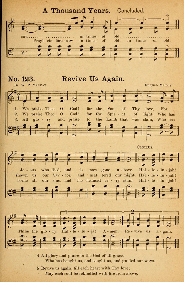 Honey Out of the Rock: a compilation of sacred songs and hymns for use in gospel meetings and other religious services page 132