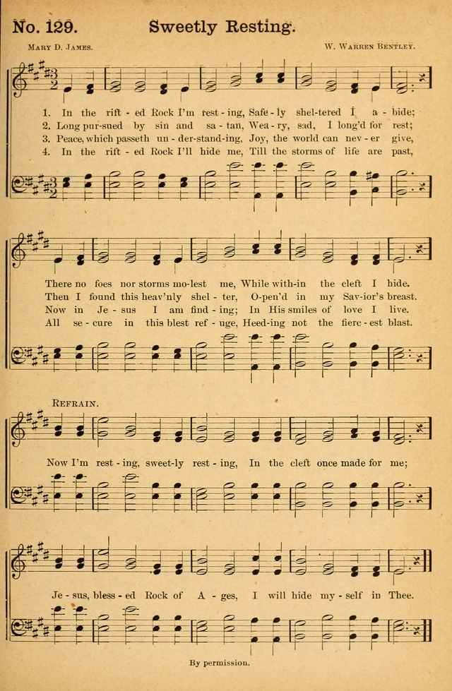 Honey Out of the Rock: a compilation of sacred songs and hymns for use in gospel meetings and other religious services page 138