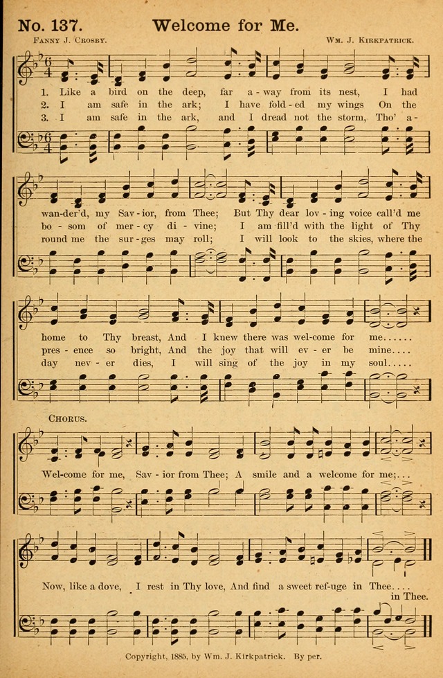 Honey Out of the Rock: a compilation of sacred songs and hymns for use in gospel meetings and other religious services page 146