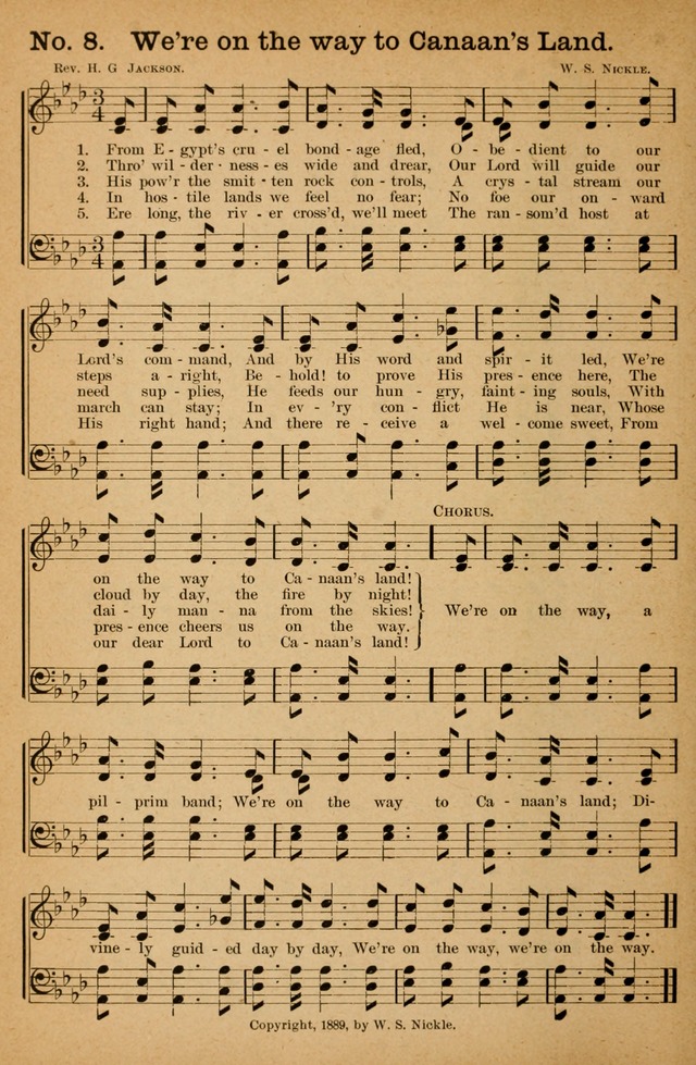 Honey Out of the Rock: a compilation of sacred songs and hymns for use in gospel meetings and other religious services page 15