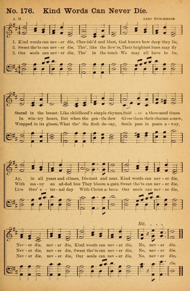 Honey Out of the Rock: a compilation of sacred songs and hymns for use in gospel meetings and other religious services page 184