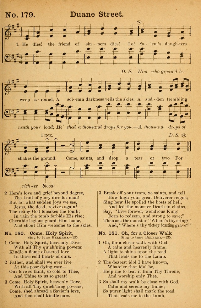 Honey Out of the Rock: a compilation of sacred songs and hymns for use in gospel meetings and other religious services page 186