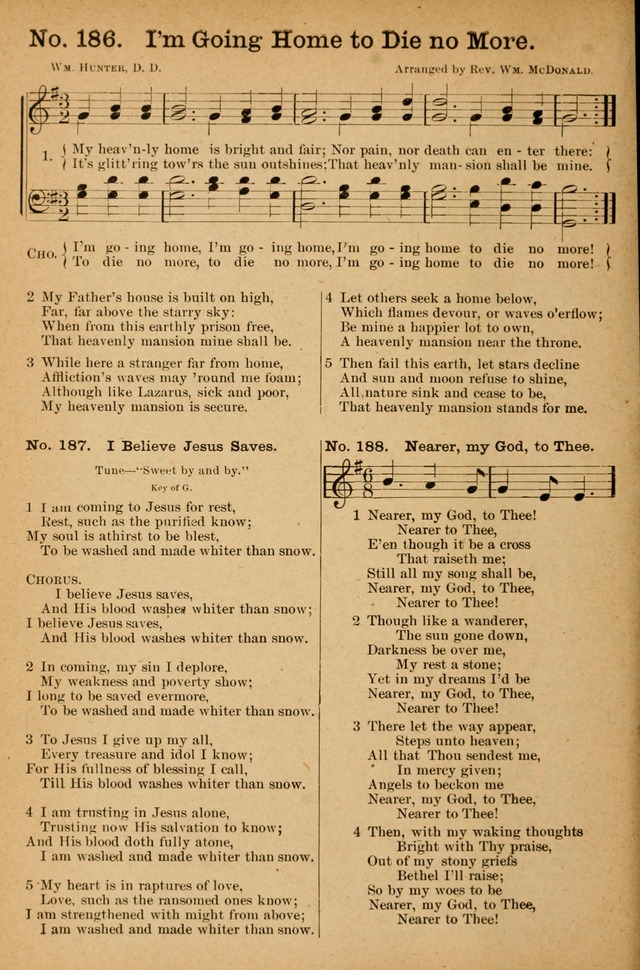 Honey Out of the Rock: a compilation of sacred songs and hymns for use in gospel meetings and other religious services page 189