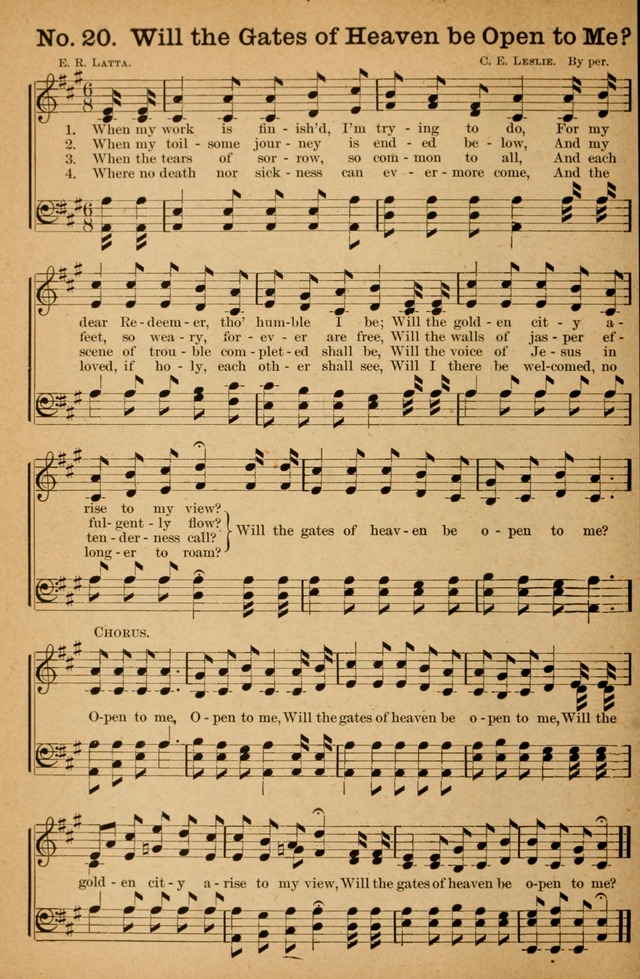 Honey Out of the Rock: a compilation of sacred songs and hymns for use in gospel meetings and other religious services page 27
