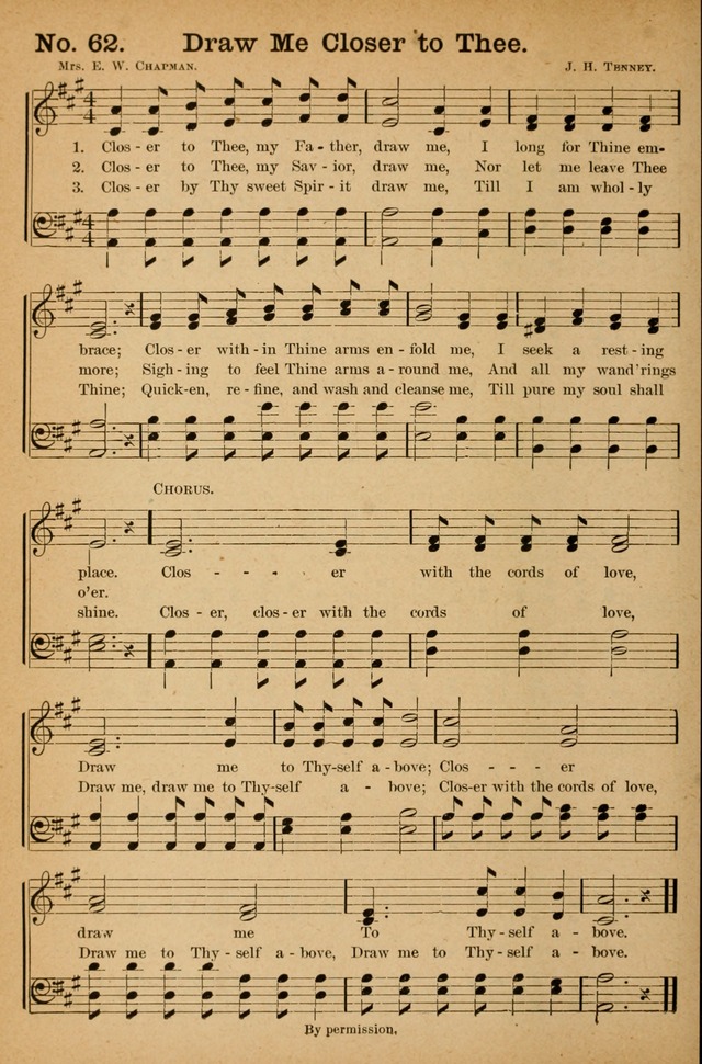 Honey Out of the Rock: a compilation of sacred songs and hymns for use in gospel meetings and other religious services page 69