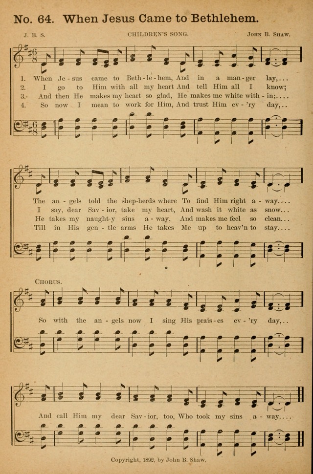 Honey Out of the Rock: a compilation of sacred songs and hymns for use in gospel meetings and other religious services page 71