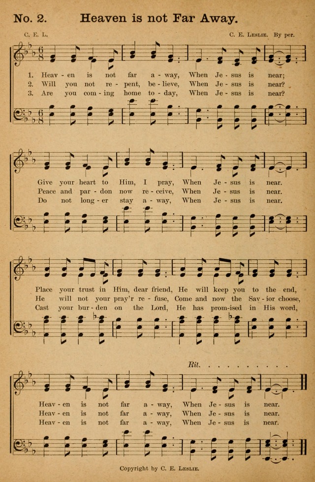 Honey Out of the Rock: a compilation of sacred songs and hymns for use in gospel meetings and other religious services page 9
