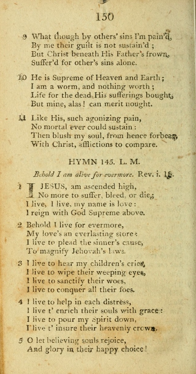 Hymns, Original and  Selected, for the Use of Christians. (5th ed. corr.) page 160