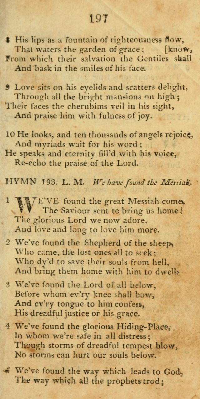 Hymns, Original and  Selected, for the Use of Christians. (5th ed. corr.) page 209