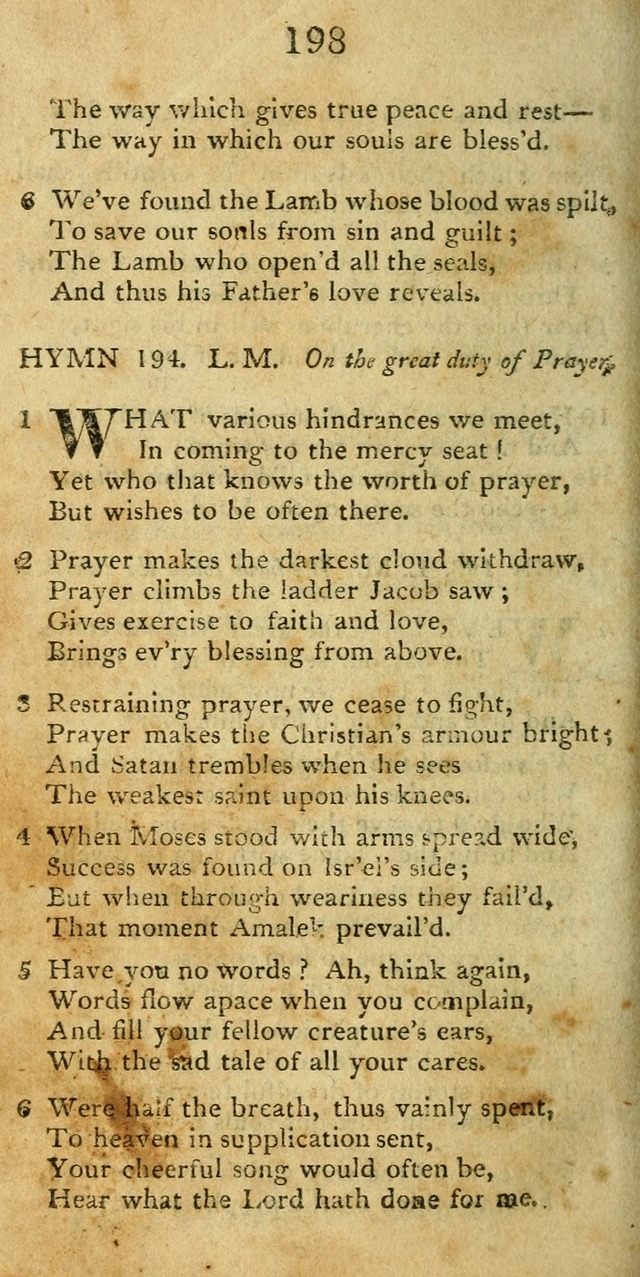 Hymns, Original and  Selected, for the Use of Christians. (5th ed. corr.) page 210