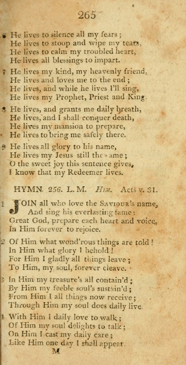 Hymns, Original and  Selected, for the Use of Christians. (5th ed. corr.) page 281