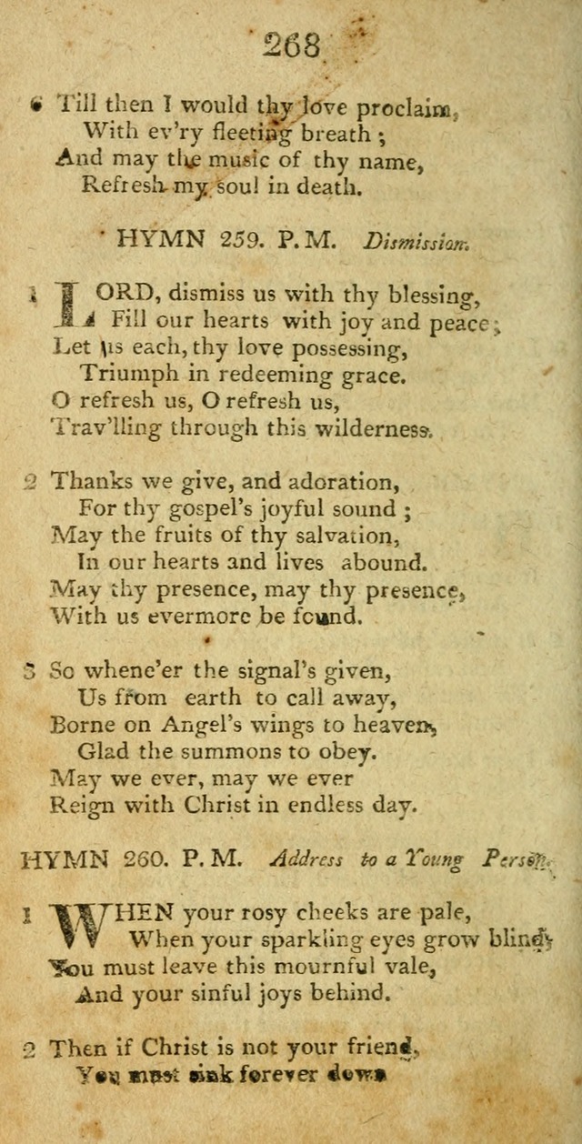 Hymns, Original and  Selected, for the Use of Christians. (5th ed. corr.) page 284