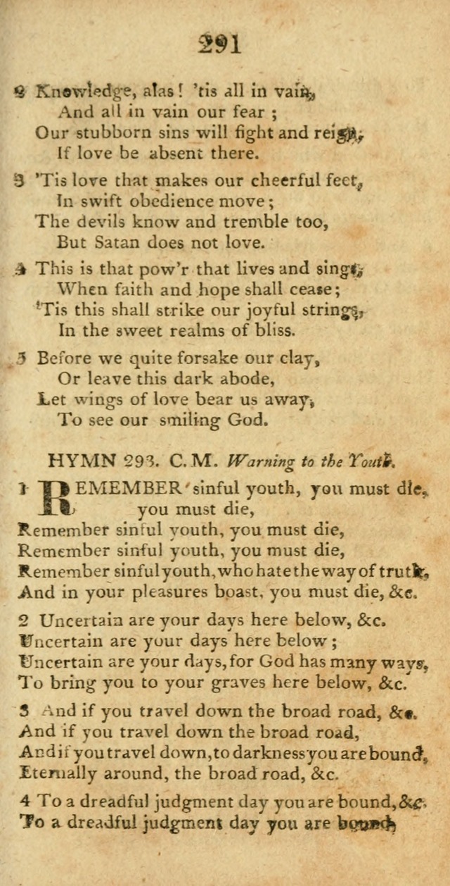 Hymns, Original and  Selected, for the Use of Christians. (5th ed. corr.) page 307
