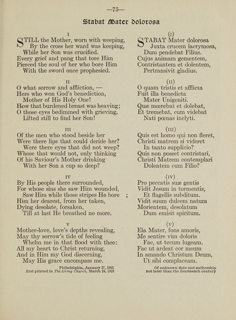 Hymns: original and translated page 65