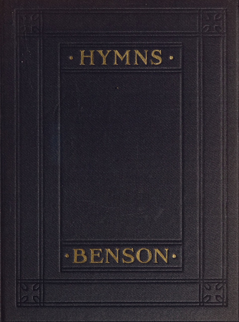 Hymns: original and translated page cover