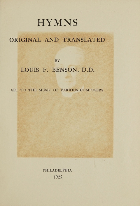 Hymns: original and translated page viii