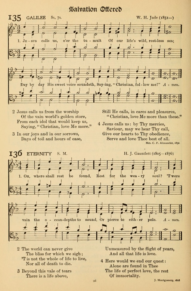 Hymns of Worship and Service (Chapel Ed., 4th ed.) page 100