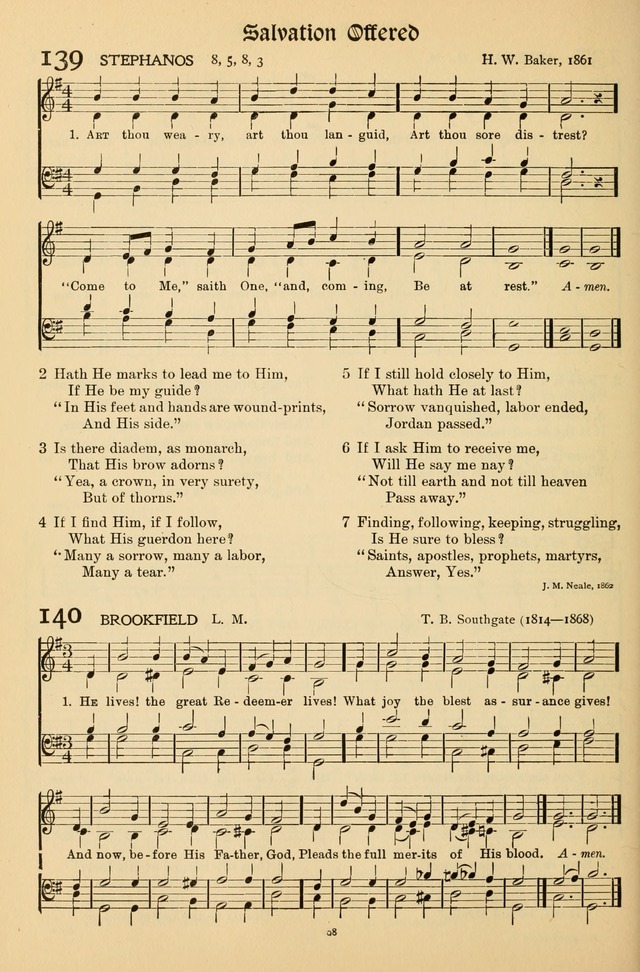 Hymns of Worship and Service (Chapel Ed., 4th ed.) page 102