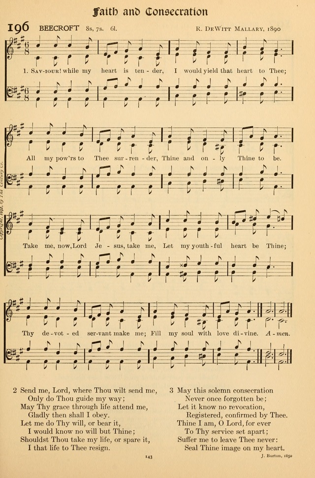 Hymns of Worship and Service (Chapel Ed., 4th ed.) page 147