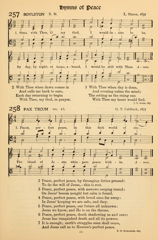 Hymns of Worship and Service (Chapel Ed., 4th ed.) page 191