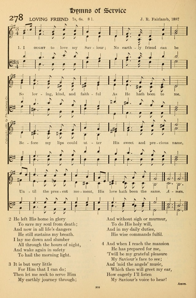 Hymns of Worship and Service (Chapel Ed., 4th ed.) page 206