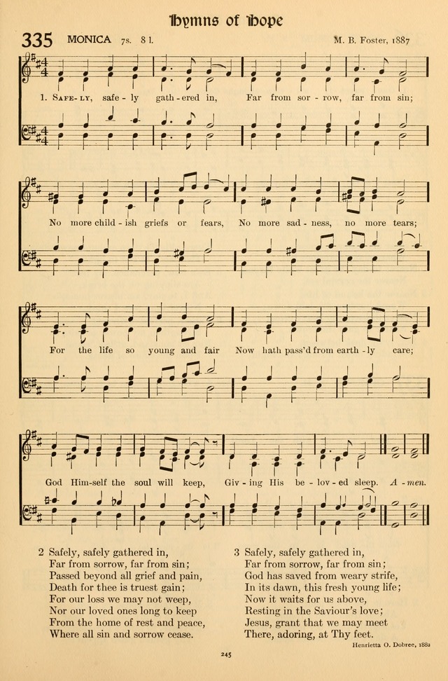 Hymns of Worship and Service (Chapel Ed., 4th ed.) page 249