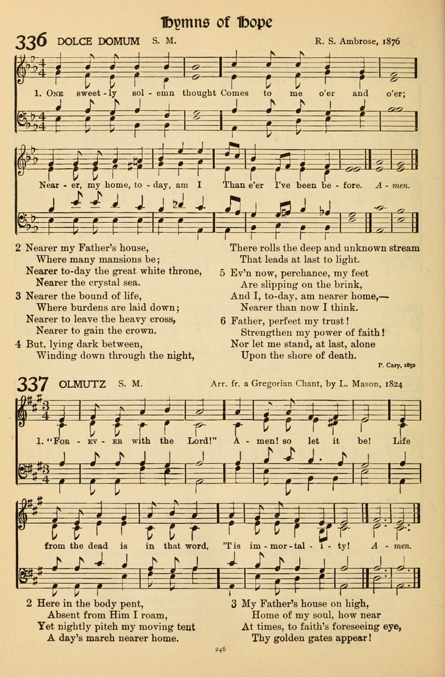 Hymns of Worship and Service (Chapel Ed., 4th ed.) page 250