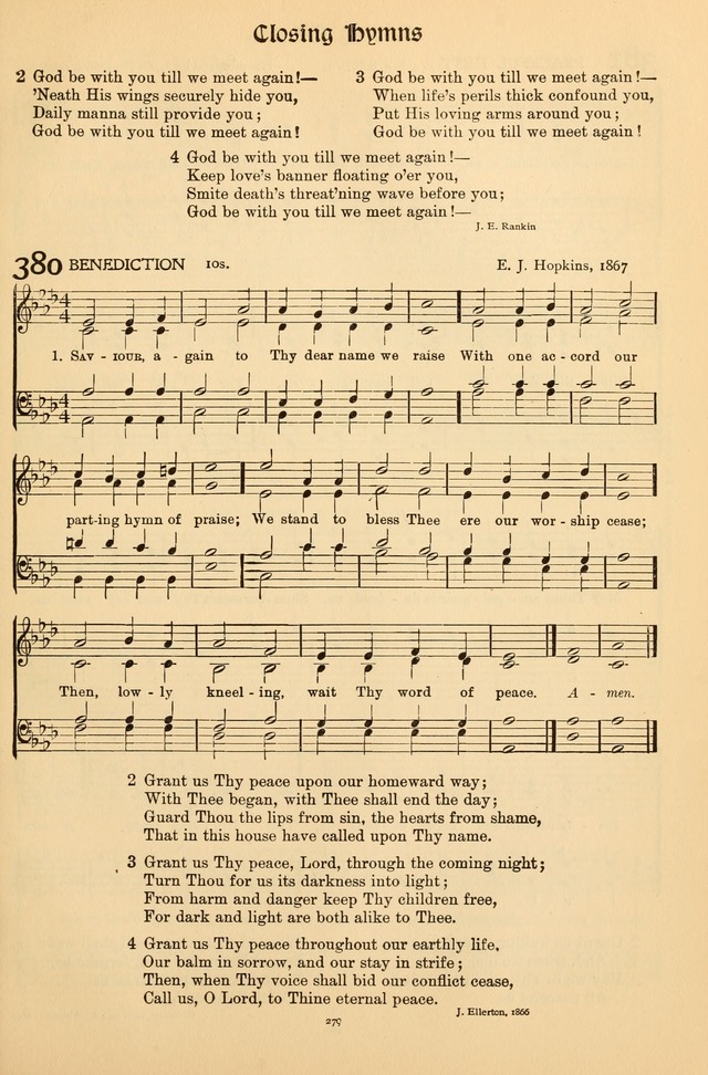 Hymns of Worship and Service (Chapel Ed., 4th ed.) page 283