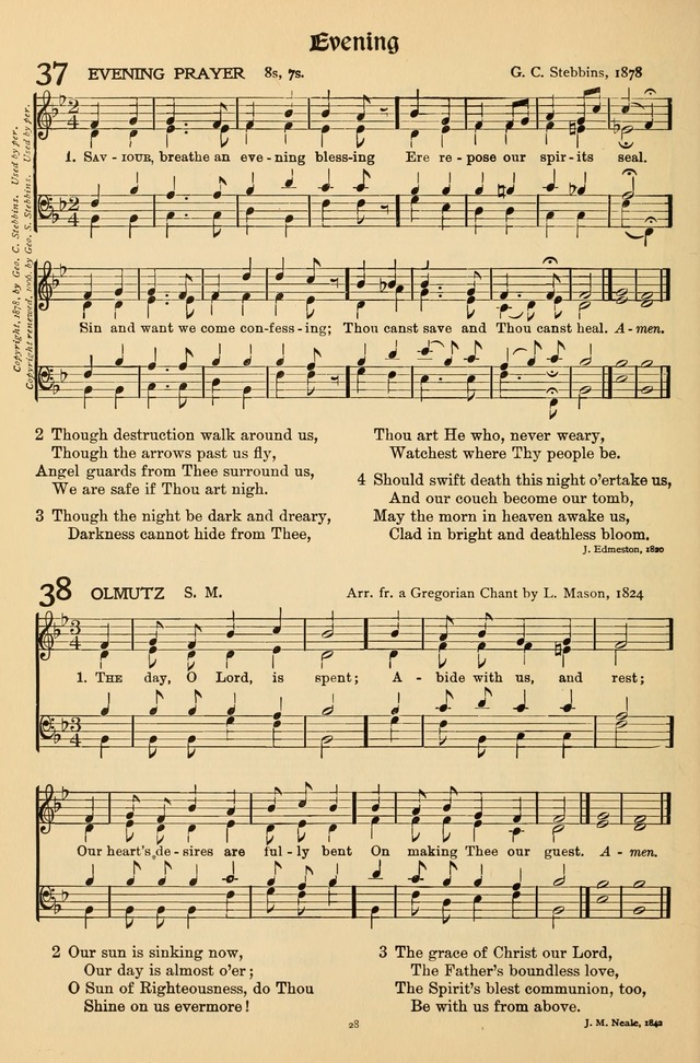 Hymns of Worship and Service (Chapel Ed., 4th ed.) page 30