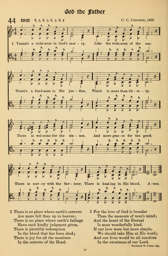 Hymns of Worship and Service (Chapel Ed., 4th ed.) page 34