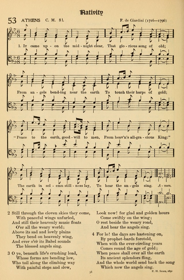 Hymns of Worship and Service (Chapel Ed., 4th ed.) page 40
