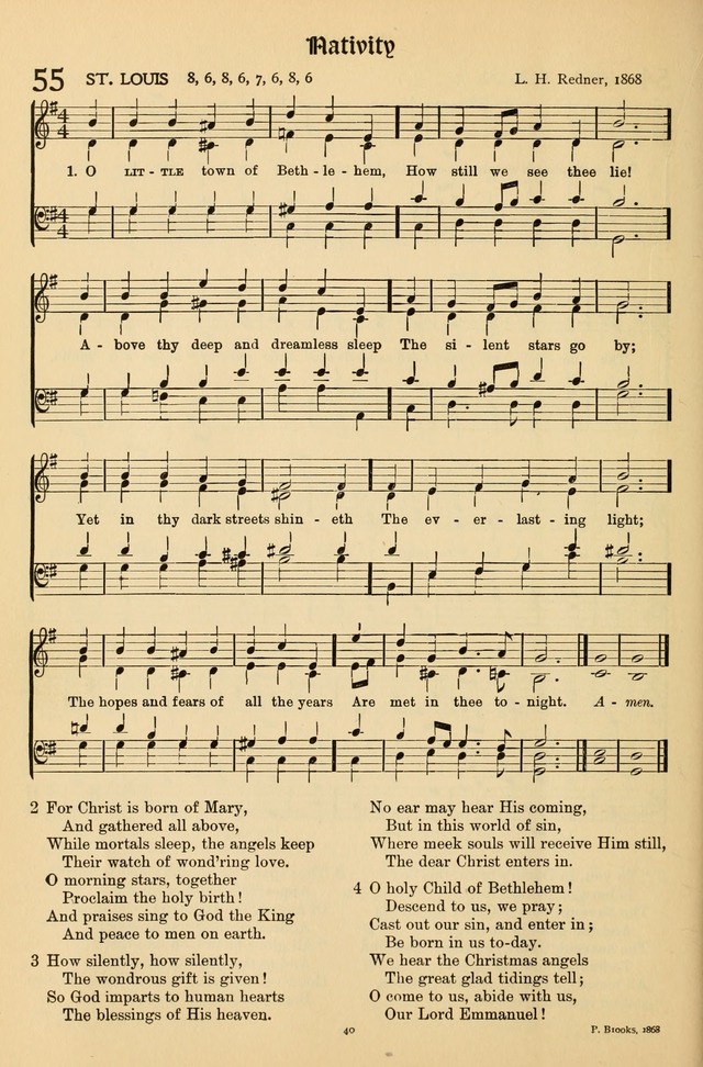 Hymns of Worship and Service (Chapel Ed., 4th ed.) page 42