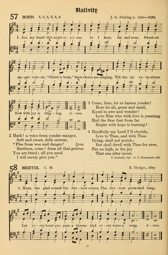 Hymns of Worship and Service (Chapel Ed., 4th ed.) page 44