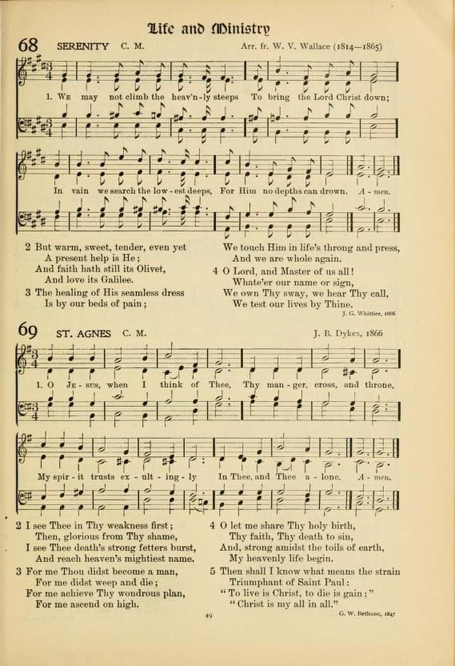 Hymns of Worship and Service (Chapel Ed., 4th ed.) page 51