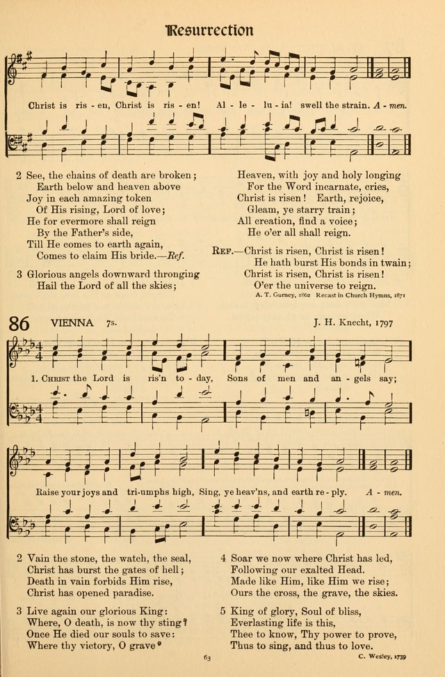 Hymns of Worship and Service (Chapel Ed., 4th ed.) page 65