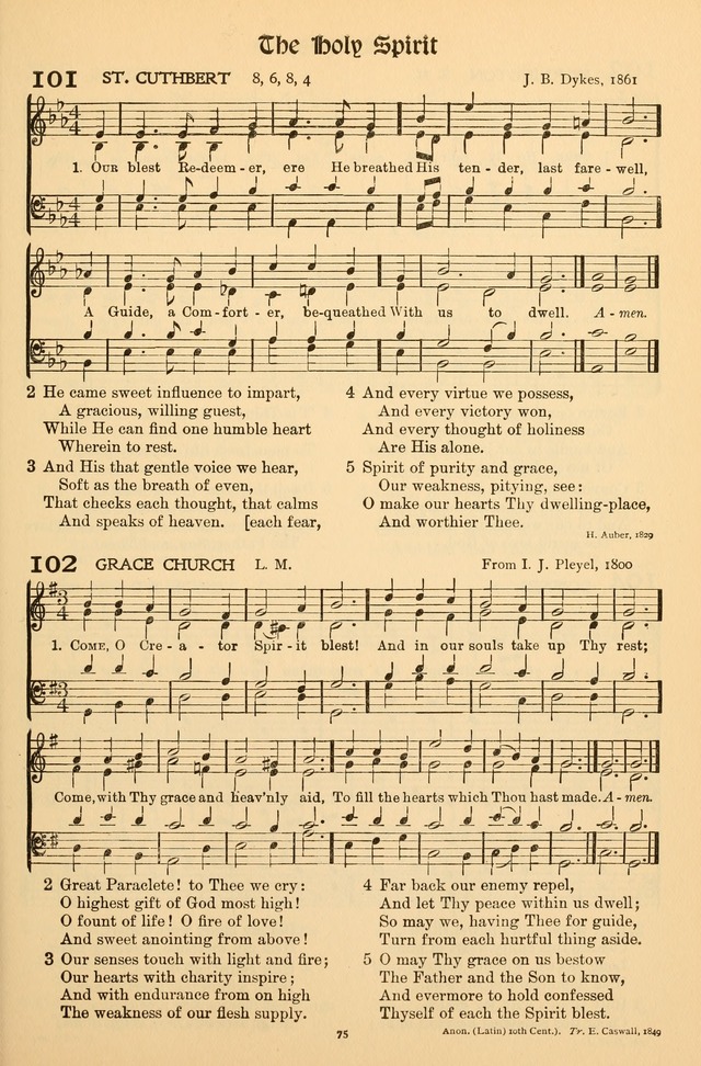 Hymns of Worship and Service (Chapel Ed., 4th ed.) page 77