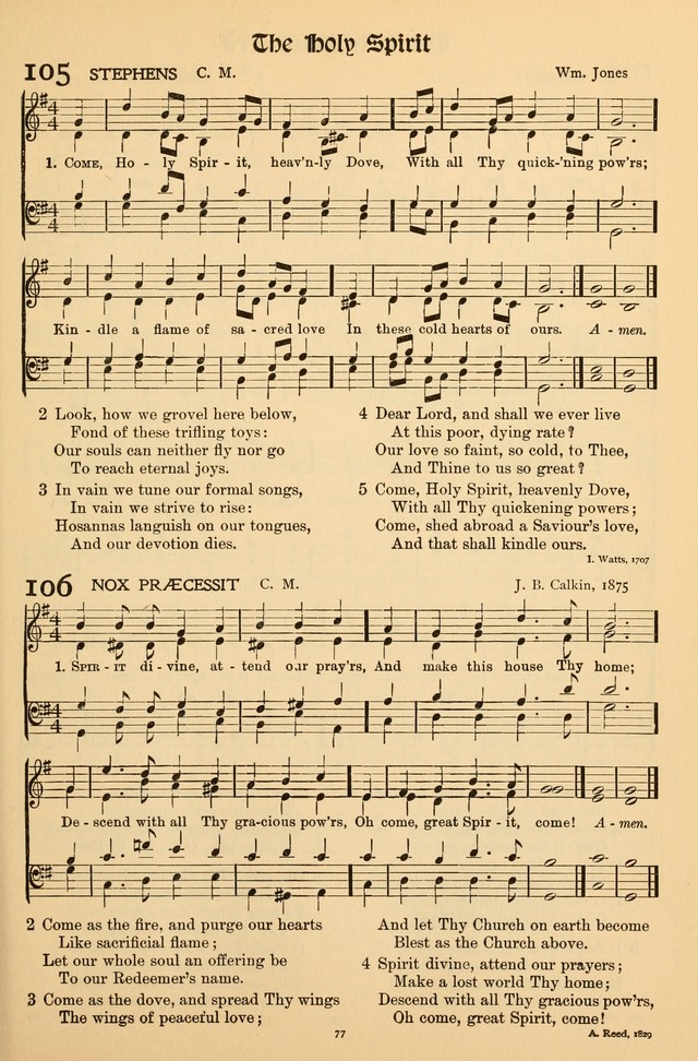 Hymns of Worship and Service (Chapel Ed., 4th ed.) page 79