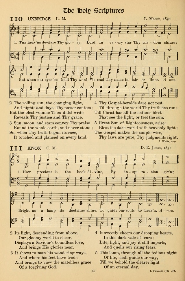 Hymns of Worship and Service (Chapel Ed., 4th ed.) page 82