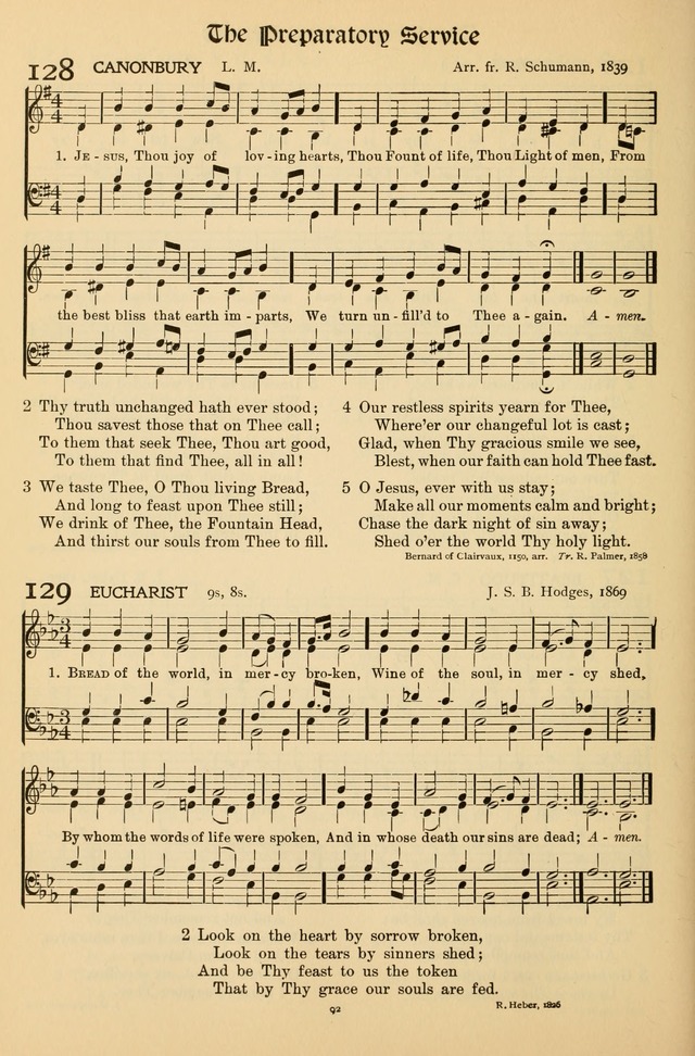 Hymns of Worship and Service (Chapel Ed., 4th ed.) page 96