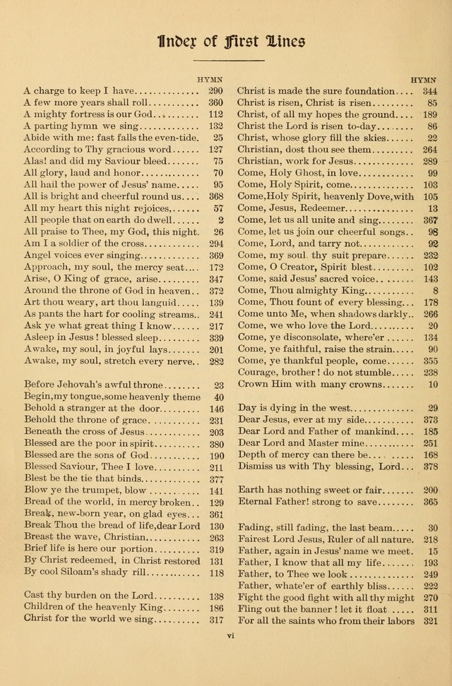 Hymns of Worship and Service (Chapel Ed., 4th ed.) page x