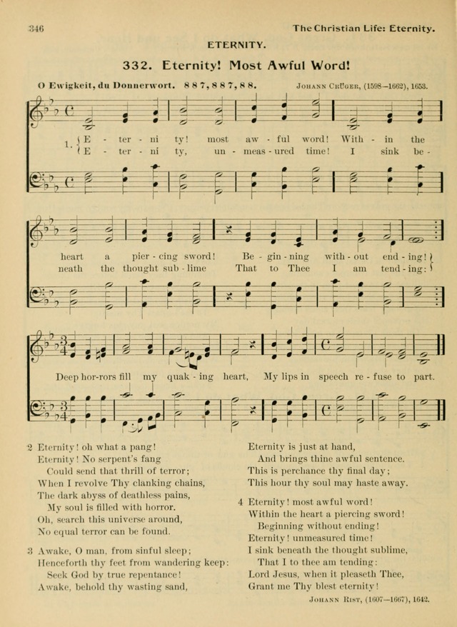Hymnal and Order of Service: for churches and Sunday-schools page 346