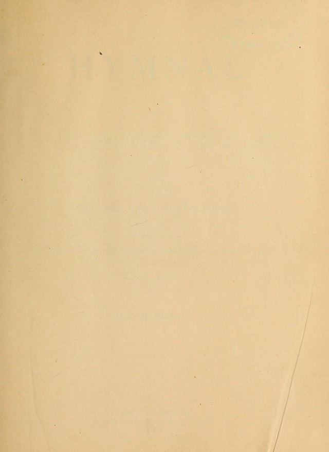 Hymnal and Order of Service: for churches and Sunday-schools page v