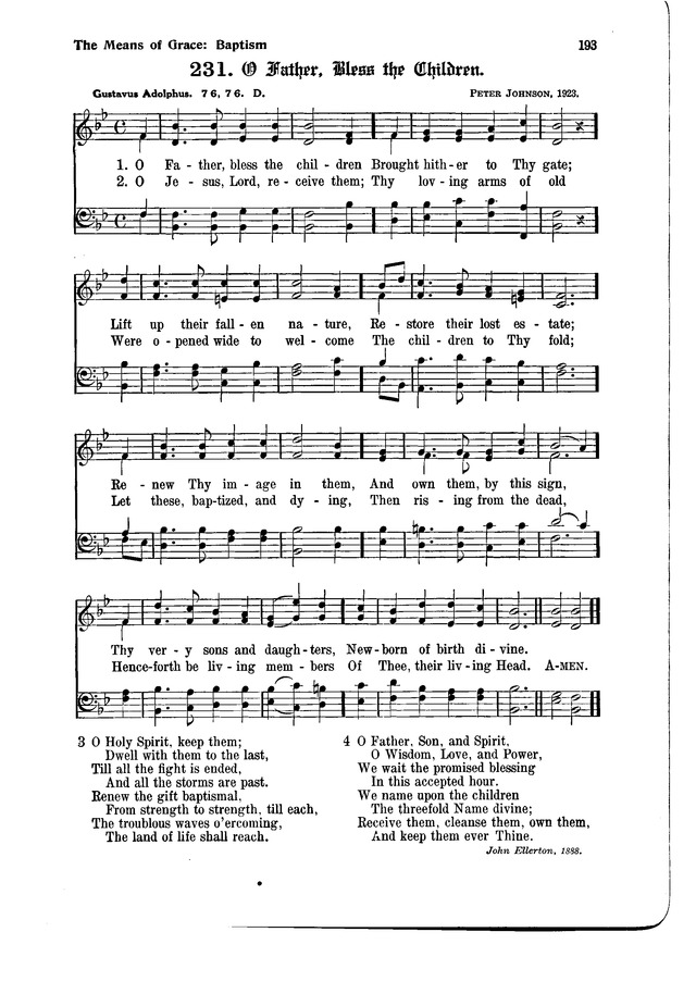 The Hymnal and Order of Service page 193