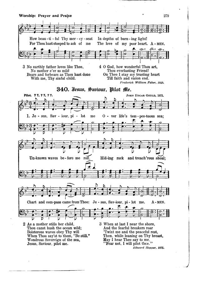 The Hymnal and Order of Service page 279