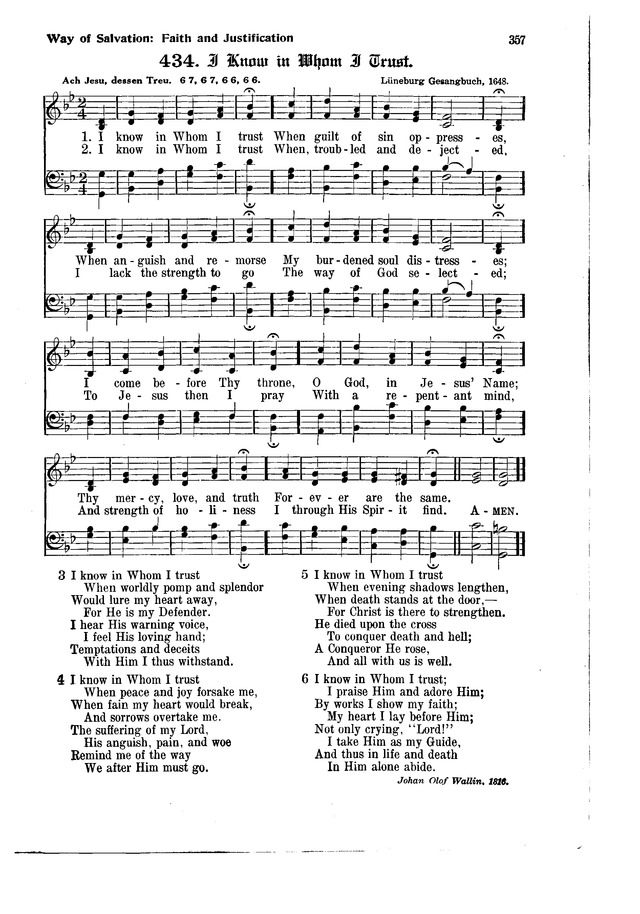 The Hymnal and Order of Service page 357