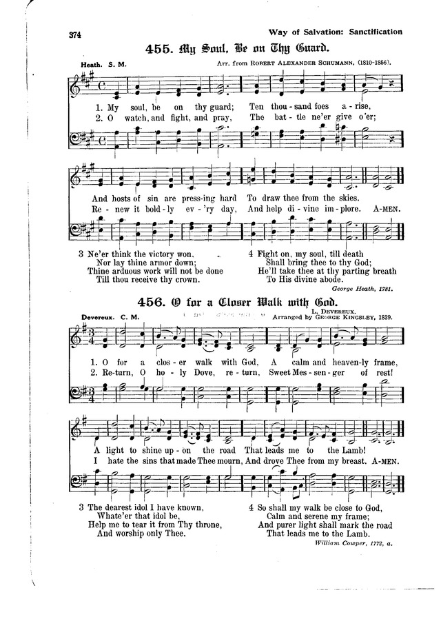 The Hymnal and Order of Service page 374