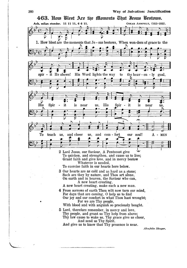 The Hymnal and Order of Service page 380