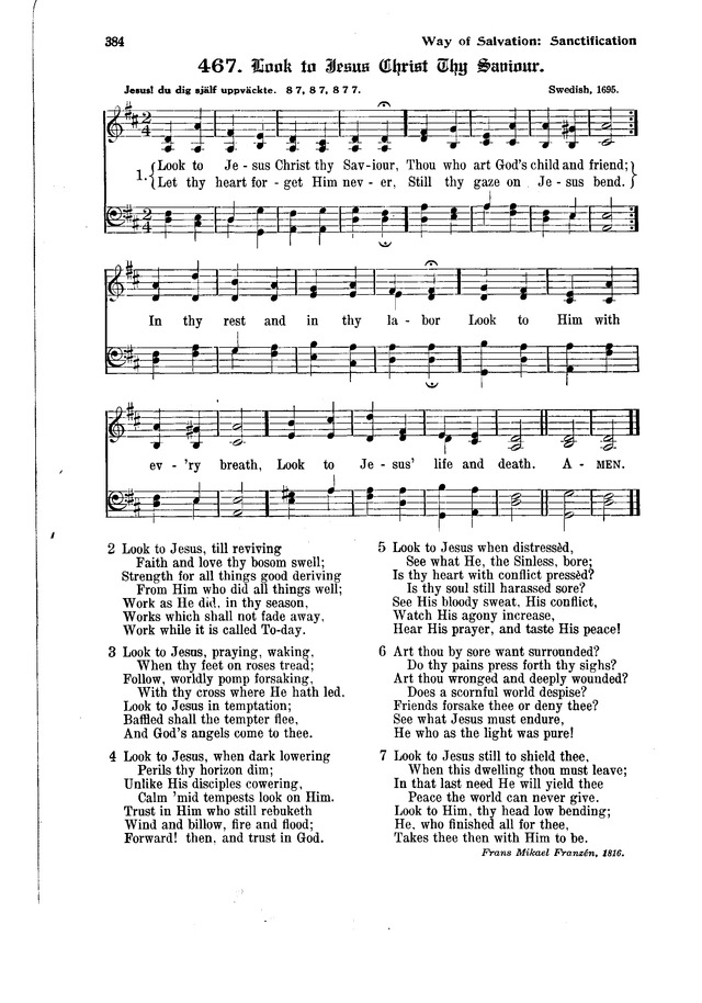 The Hymnal and Order of Service page 384