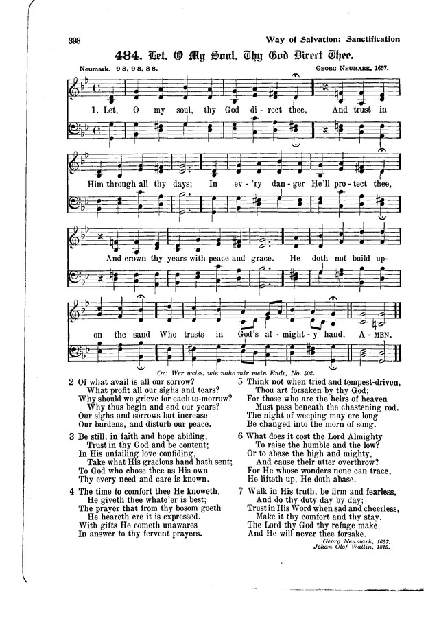 The Hymnal and Order of Service page 398